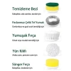 Nevamel® Ally Magic Brush Şarjlı Temizleme Fırçası için 5 Adet Yedek Başlık-(5775)