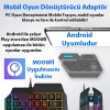 Nevamel® ALLY Mix Elite Plus - PUBG denetleyicisi için Gamepad mobil oyun klavye Mouse dönüştürücü Bluetooth Android oyun adaptörü-(5775)