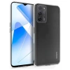 Nevamel Ally OPPO A55 5G Kılıf Kamera Korumalı Ultra İnce Şeffaf Silikon Kılıf-(5775)
