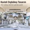 Nevamel ALLY SD-2415 Kavisli Dışbükey Geniş Açılı Araç Dikiz Aynası 299x90mm-(5775)