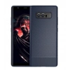 Nevamel Ally SM Galaxy Note 8 Carbon Fiber Dokulu Premium Soft Silikon Kılıf-(5775)