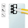 Nevamel ALLY SM Galaxy S21+Plus HD 3D Full Tempered Cam Kamera Koruyucu-(5775)