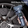 Nevamel Ally ST-5530 Dijital  Şarjlı Araç Lastik Hava Şişirme Pompası Powerbank Pencere kırıcı-(5775)