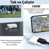 Nevamel ALLY Type C To 4k Hdmı 100w Type C Çevirici İPhone 15 İPhone 16 Android-(5775)