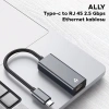 Nevamel ALLY Type-c to RJ 45 2.5 Gbps Ethernet kablosu-(5775)