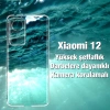 Nevamel Ally Xiaomi 12 Kılıf Kamera Korumalı Ultra İnce Şeffaf Silikon Kılıf-(5775)