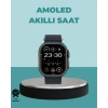 Nevamel® AMOLED Akıllı Saat 49mm Bluetooth Arama Spor ve Sağlık