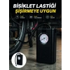 Nevamel® Analog Manometreli Kompakt Araç Hava Pompası Lastik Şişirme Cihazı