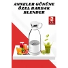 Nevamel Anneler Gününe Özel Hediye Bardak Blender Paslanmaz Çelik Bıçaklı
