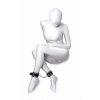 Nevamel® Anonymo Bdsm Ayak Kelepçe #0152, Pu Deri, Baskılı, 27 Cm (Kod:0152)