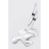 Nevamel® Anonymo Bdsm Ayak Kelepçe, Saten, Gümüş, 28,5 Cm