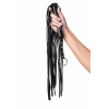 Nevamel® Anonymo Bdsm Kırbaç #0005 , Pu Deri, Siyah, 64 Cm (Kod:0005)