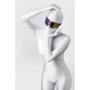 Nevamel® Anonymo Bdsm Maske #0201, Pvc, Baskılı, 27,5 Cm (Kod:0201)