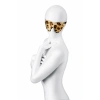 Nevamel® Anonymo Bdsm Maske #0202, Pu Deri, Baskılı, 26 Cm (Kod:0202)