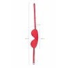 Nevamel® Anonymo Bdsm Maske, Pu Deri, Kırmızı, 65 Cm
