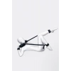 Nevamel® Anonymo Bdsm Sabitleme Kemeri #0701 Yastıklı, Kadife, Siyah, 127 Cm (Kod:0701)