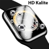 Nevamel Apple Watch 7-8 41mm 3D PMMA Kavisli Full Cam Ekran Koruyucu PET-(5775)