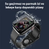 Nevamel Apple Watch 7-8 41mm 3D PMMA Kavisli Full Cam Ekran Koruyucu PET-(5775)