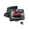 Nevamel® Araç DVR Kamera Çift Lensli 4 İnç Ekranlı G Sensörlü