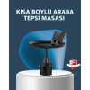 Nevamel® Araç İçi 360° Ayarlanabilir Bardaklık Tepsisi Geniş Yüzeyli ve Telefon Standlı