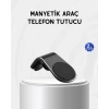 Nevamel® Araç İçi Manyetik Telefon Tutucu Güçlü Klipsli ve 360 Derece Ayarlanabilir