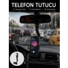 Nevamel® Araç İçi Telefon Standı Dikiz Aynasına Takılan Ayarlanabilir Telefon Tutucu