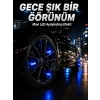 Nevamel® Araç Sibop Işığı 4lü Set Otomatik Yanan LED Lastik Aksesuarı
