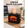 Nevamel® Aromaterapi Difüzör Ultrasonik Sessiz Nemlendirici USB Destekli