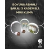 Nevamel® Asılabilir Mini Boyun Fanı | 1000mAh Şarjlı Turbo Güçlü Rüzgar