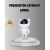 Nevamel Astronot Galaksi Projeksiyon Lambası Bluetooth Bağlantılı ve Uzaktan Kontrollü