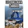 Nevamel Balıkçı Kafa Lambası Led Işık 4 Farklı Mod Esnek ve Ayarlanabilir