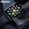 Nevamel Baseus Apple Watch 42mm 3D Kavisli Tempered Kırılmaz Cam Koruyucu-(5775)