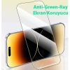 Nevamel Baseus Corning iPhone 15 Full Koruma Eye-Protection Tempered Cam Ekran Koruyucu-(5775)
