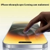 Nevamel Baseus Corning iPhone 15 Plus Full Koruma Eye-Protection Tempered Cam Ekran Koruyucu-(5775)