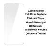 Nevamel Baseus Glitter iPhone 14 Pro 6.1 Renkli Kenar Silikon Kılıf + Tempered Ekran Koruyucu Set-(5775)
