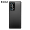 Nevamel Baseus Huawei P40 Wing Case Ultra İnce Şeffaf Kılıf-(5775)