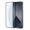 Nevamel Baseus İPhone 12-12 Pro 0.3MM Full Anti Blue Light Tempered Cam Ekran Koruyucu 2Adet Set-(5775)