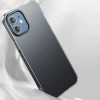 Nevamel Baseus İPhone 12 Mini 5.4 Comfort İnce Şeffaf Kılıf Matte PP Kılıf-(5775)