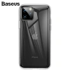Nevamel Baseus Safety Airbags İPhone 11 Pro Max Şeffaf Darbe Emici Slikon Kılıf-(5775)