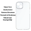 Nevamel Baseus Simple Case iPhone 14 Plus 6.7 Kamera Korumalı İnce Silikon Şeffaf Kılıf-(5775)