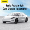 Nevamel Baseus T-Space 6 Parça Tesla Araç Kapı Çizik Önleyici Tampon Koruma Seti-(5775)