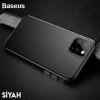 Nevamel Baseus Wing Case İPhone 11 Pro 5.8  Ultra İnce Lux Mat Şeffaf Kılıf-(5775)