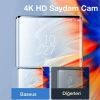Nevamel Baseus Xiaomi Mi Mix 4 0.25mm Kavisli Full Cam Ekran Koruyucu-(5775)