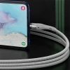 Nevamel Baseus Zinc Safe Manyetik Usb Kablo Şarj Android Micro 2.1A 1Metre-(5775)