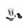 Nevamel® Bathmate Penis Üzerindeki Titreşim Halkası Eight, Elastomex, Siyah, Ø4-5 Cm