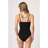 Nevamel® Beyaz Göğsü Açık Agraflı Body Korse