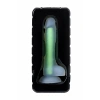Nevamel® Beyond Dick Glow Gece Parlayan Dildo, Silikon, Şeffaf, 18 Cm