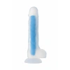 Nevamel® Beyond Steve Glow Gece Parlayan Dildo, Silikon, Şeffaf, 20 Cm