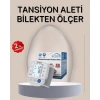 Nevamel® Bilekten Ölçer Tansiyon Aleti Şarjlı-Pilli Hafızalı Pratik Kullanım