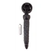 Nevamel® Black & Red Titreşimli Penis Eki, Pvc, Siyah, 24 Cm